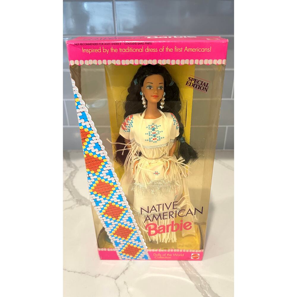 Native American Barbie‎ Mattel 1992 New in Box